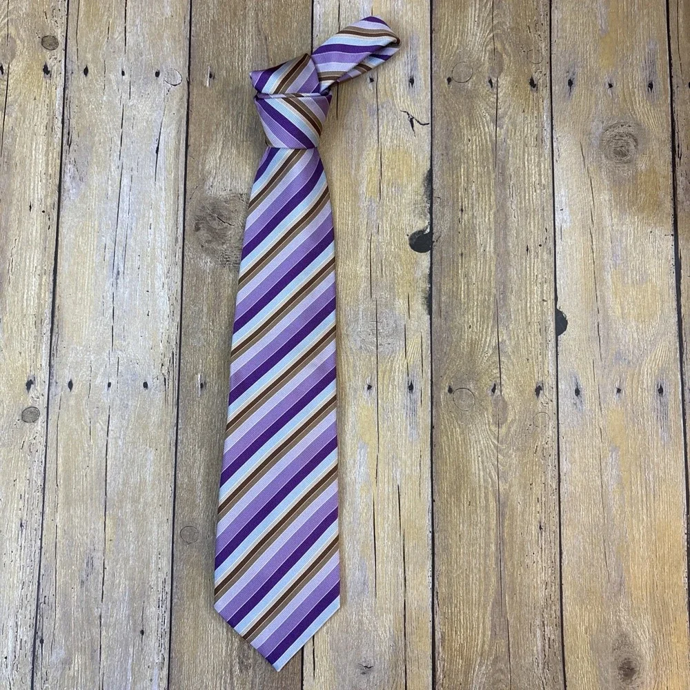 Charles Tyrwhitt Silk Tie Repp Striped